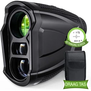 Afstandsmeter Golf - Rangefinder - Golf Accessoires - Zwart