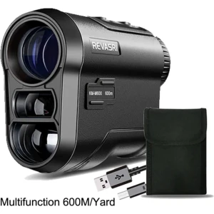 Revasri KM-M600 - Rangefinder - USB Oplaadbaar - Met helling en vlag lock trillingen.
