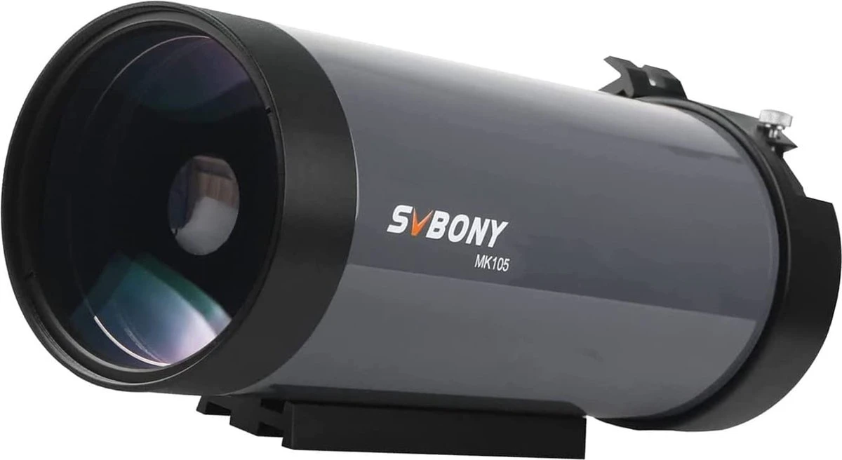 SVBony - MK105 - Maksutov Cassegrain Telescoop - 105mm - F13 - 99% Reflectie Diëlektrische Coating - Dubbel - Zwaluwstaart Montagebasis - Astronomisch - Mak Telescoop - OTA - Geschikt voor Planet Visual en Fotografie - Telescopen - Catadioptrisch