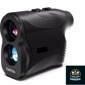 BeeSea Afstandsmeter - Zwart - RangeFinder - Golftrainingsmateriaal - Golf - Vlagmeter - Snelheidsmeter - Golf accessoires - 500M Pro -Laser Range Finder