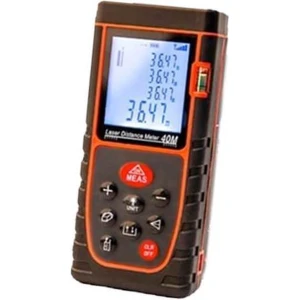 FEDEC Laser afstandsmeter - 40 Meter bereik - Tot 2 mm nauwkeurig - 635 laserdiode