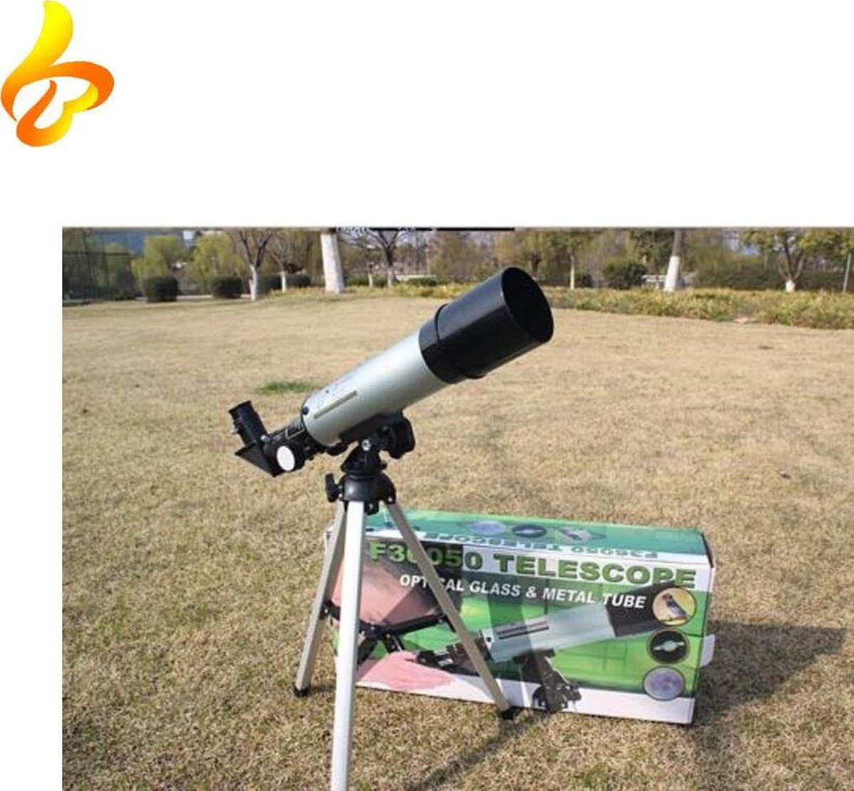 E&CT Trading HD Telescoop - 360/50 Draagbare Kinderen/Volwassene - Cadeau Lucht Waarnemer - 50mm Astronomische Refractor Telescoop