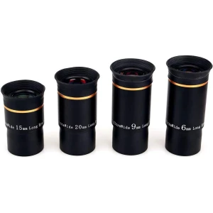 Svbony Oculair - Set telescoop - Ultragroothoek - Oculair - Set 1.25 inch - 66 graden FMC oculairset - Voor telescoop
