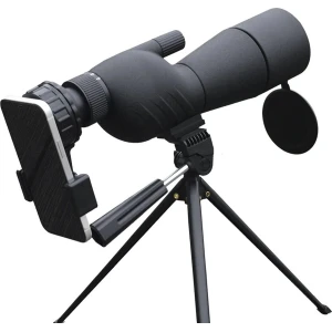 S-M Commerce Telescoop - Verrekijker - Mini Scoop - Spotting Scope - Vergroting 25-75 - Prisma BAK4 - 60MM - Zwart