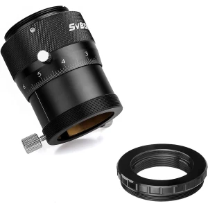 SVBony - SV161 - 1.25" - Spiraal Focuser - 0.05mm Schaal - Geschikt met M42x0.75 - Mannelijke Adapter - Dubbele Spiraal Focuser - Aluminium Spiraal Focus - Geschikt voor Astrofotografie Observatie - Telescoop Accessoires - Foto Adapters